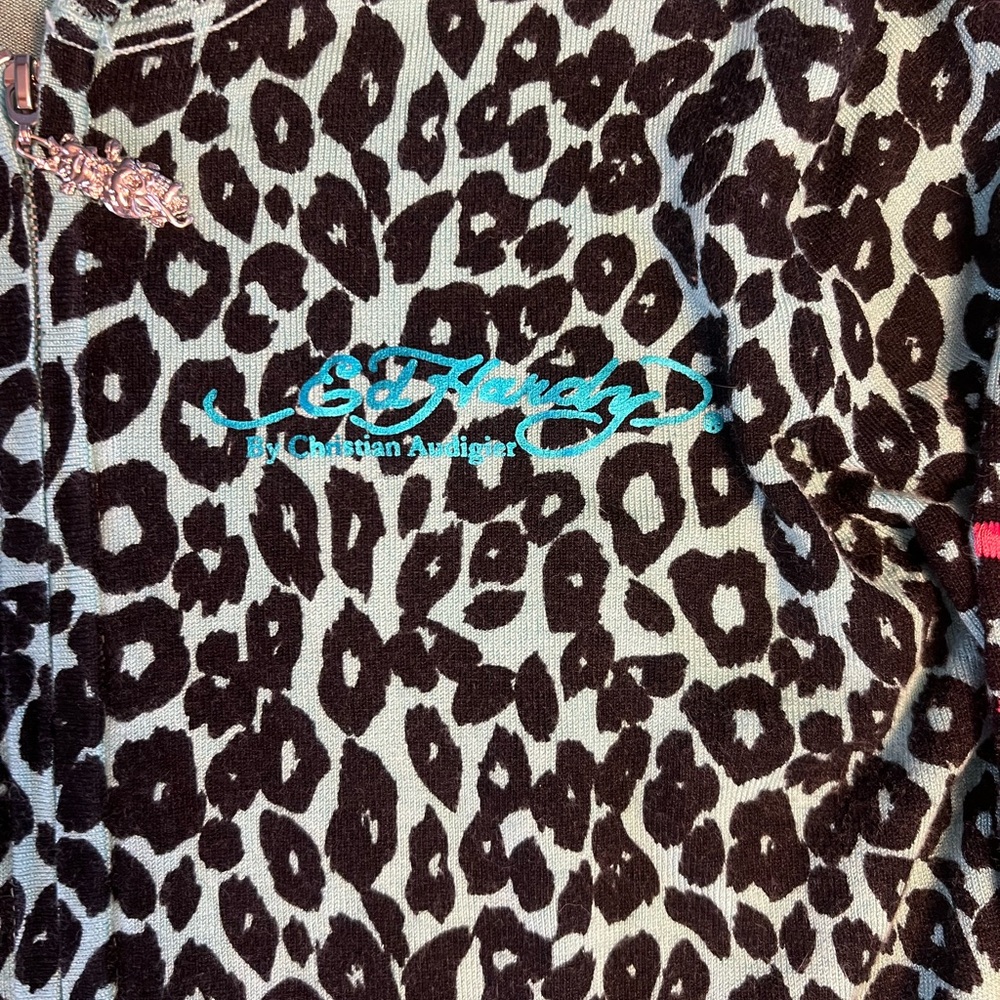Vintage Ed Hardy by Christian Audigier zippered hoodie - Picture 4 of 14